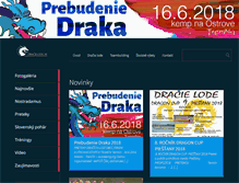 Tablet Screenshot of dracielode.sk